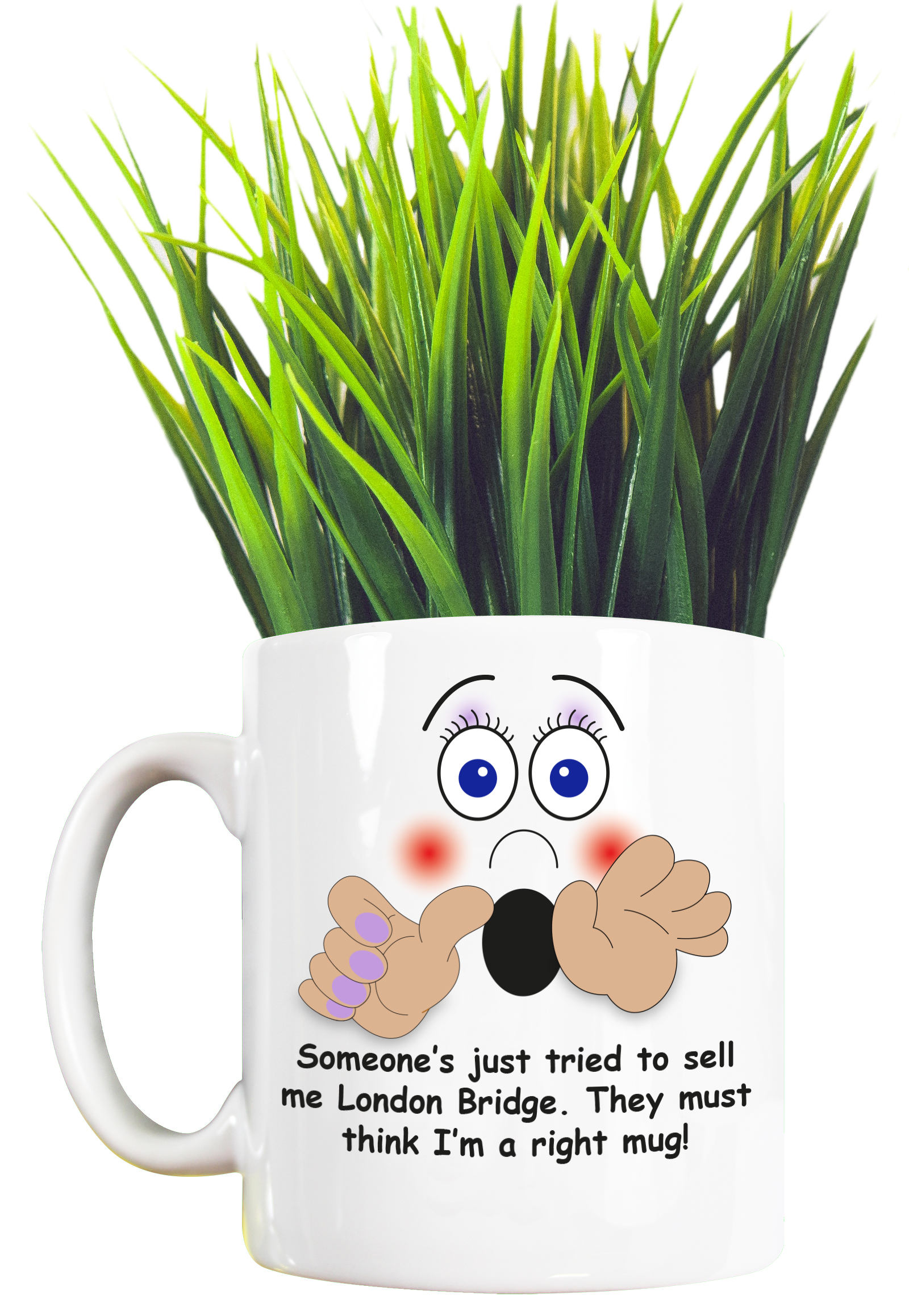 Funny Plant Pot Novelty Flower Pot Funny Planter Novelty Etsy