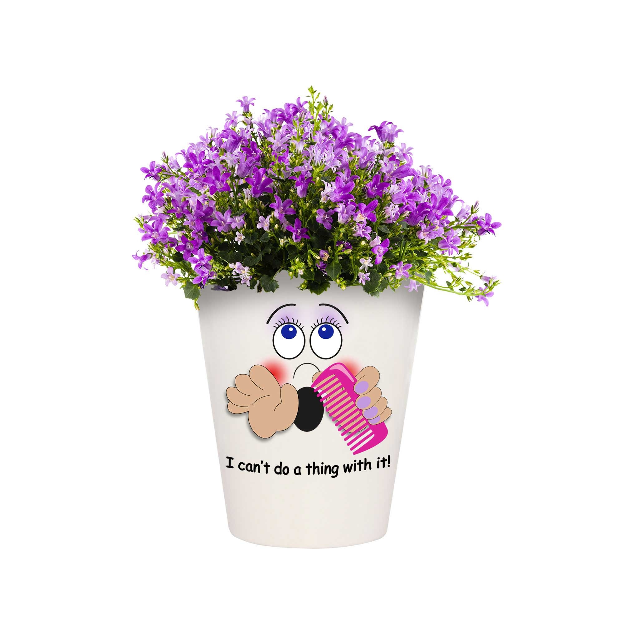 Funny Plant Pots Funny Planters UK Funny Face Plant Pot Gift for Plant