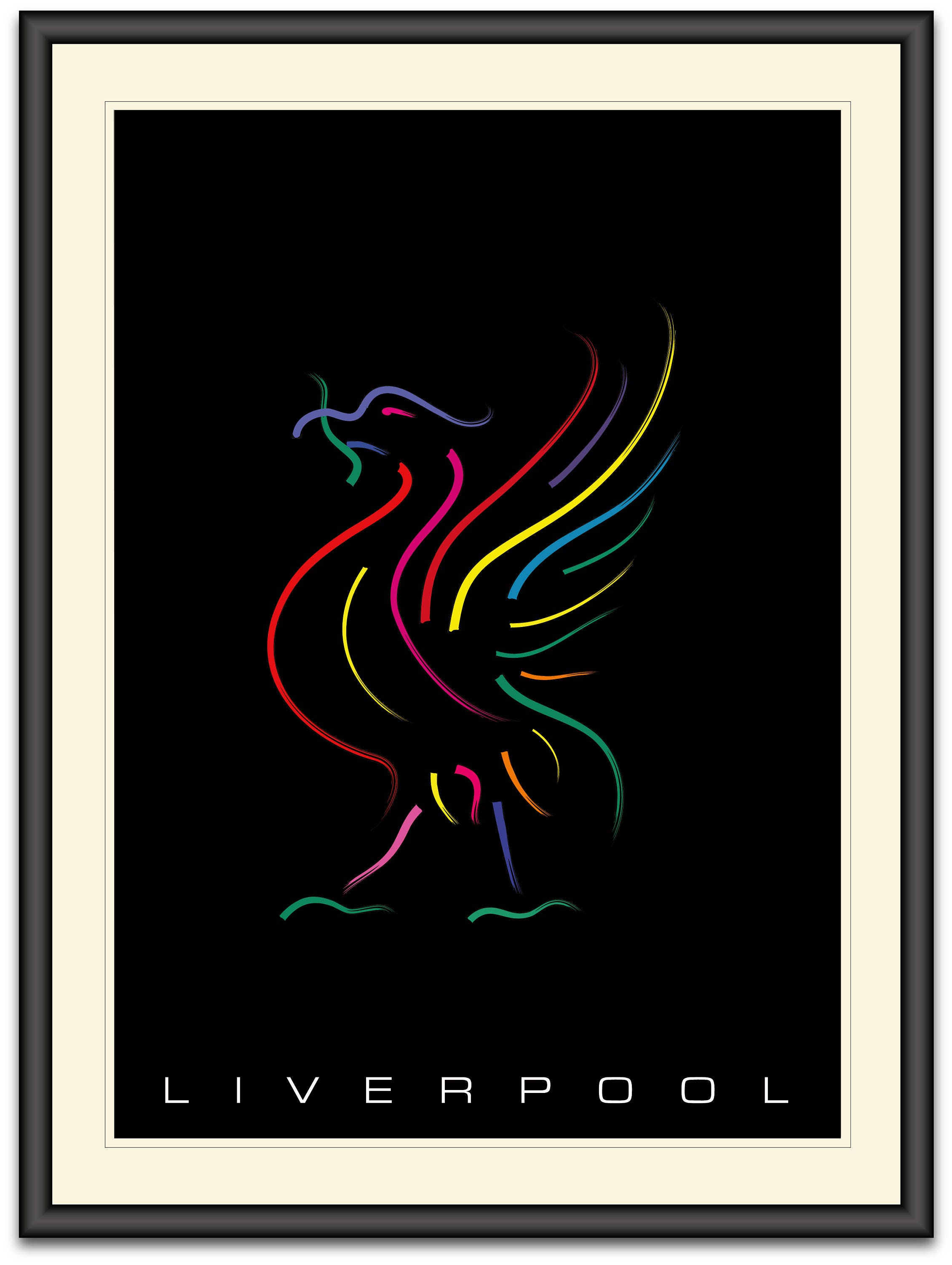 Liverpool Prints Liver Bird Art Liver Bird Print Etsy