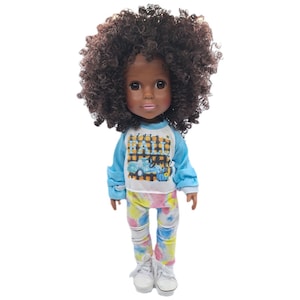 Black girl doll | Black baby doll | African doll | African American doll