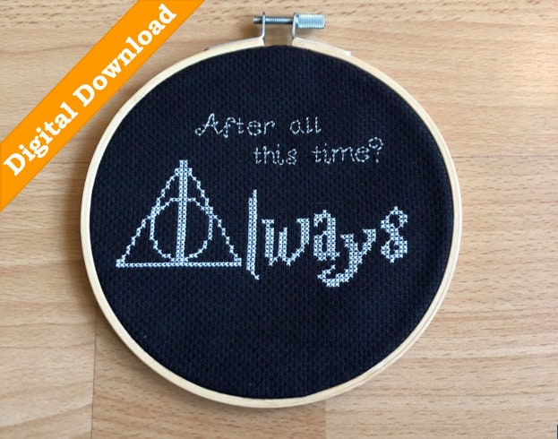 Harry potter, After all this time - Cross stitch pattern – Cross