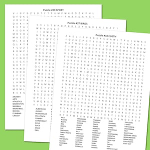 Extremely Hard Word Search Book for Adults: 105 Printable Puzzles (PDF) image 2