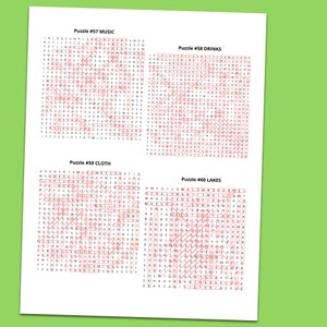 Extremely Hard Word Search Book for Adults: 105 Printable Puzzles (PDF) image 4