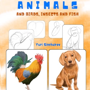 Step-by-Step Animal Drawing Guide for Kids and Adults (PDF eBook)