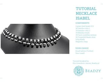 Beading Tutorial Necklace Isabel (English) PDF file