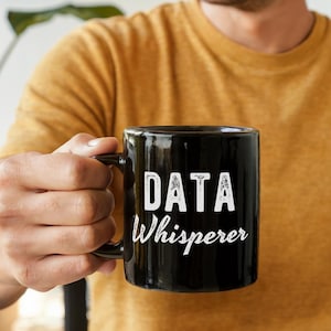 Data Whisperer Mug: Tech Gift for Programmers, Data Scientists