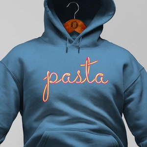 Pasta Hoodie. Spaghetti Hoodie. Noodles Shirt. Italian Gifts. Gift for Italy Lover. Foodie Gift. Gift for Pasta lover