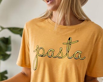 Pasta Shirt. Food Shirt. Italian Shirt. Pasta Lover Gift. Spaghetti Shirt. Italy Travel Gift. Travel Shirt