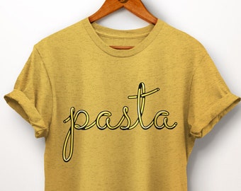 Pasta Shirt. Essen T-Shirt. Italienisches Hemd. Pasta Liebhaber Geschenk. T-Shirt. Italien Reise Geschenk. Reise-Hemd