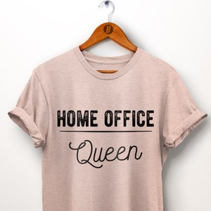 Telecommuter Shirt. Home Office Queen. Telework. Working From Home. Indoorsy. Working Remotely. Stay At Home Mom. Remote Work