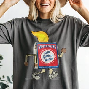 Vintage 1985 40th Birthday T-Shirt: Retro Eighties Gift