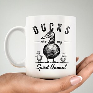 Enten-Geist-Tier-Becher: Stockenten-Geschenke für Enten-Liebhaber