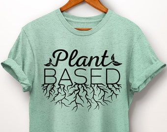 Plant Based Shirt. Gardener Gift. Vegan Shirt. Veganism. Vegetarian. Vegan Clothing. Vegan. Vegetable Gardener. Gift For Her. Womens Tshirt