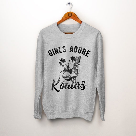 Koala Sweatshirt. Girls Adore Koalas 