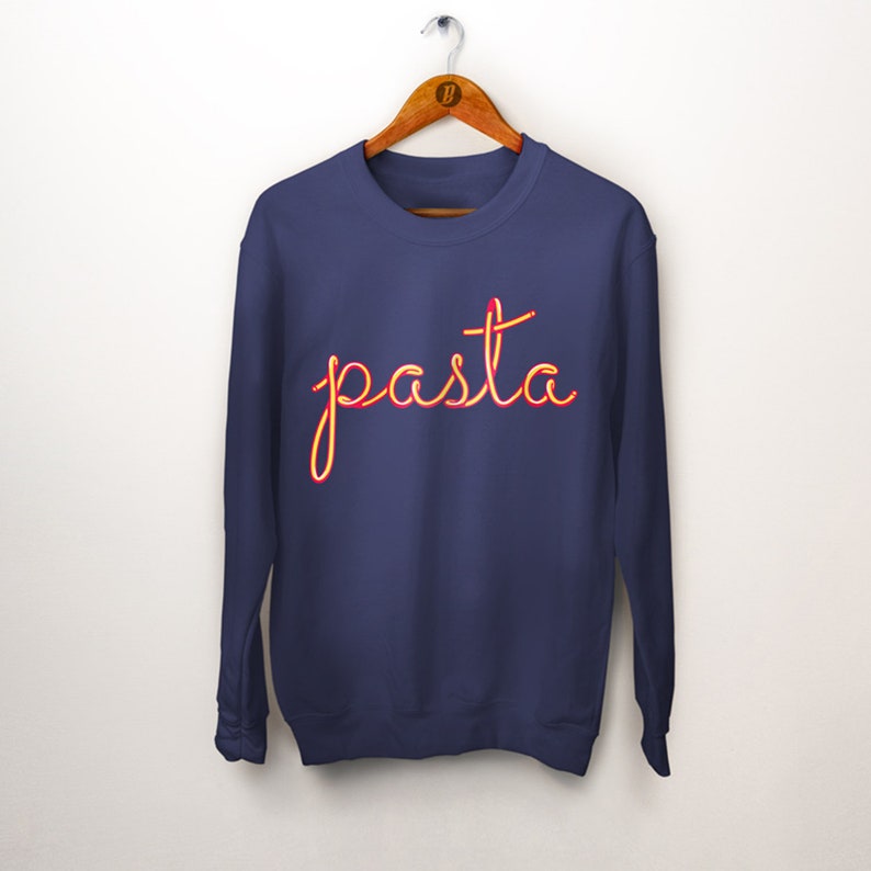 Pasta Sweatshirt. Pasta Lover Gifts. Foodie Gift. Italian Etsy