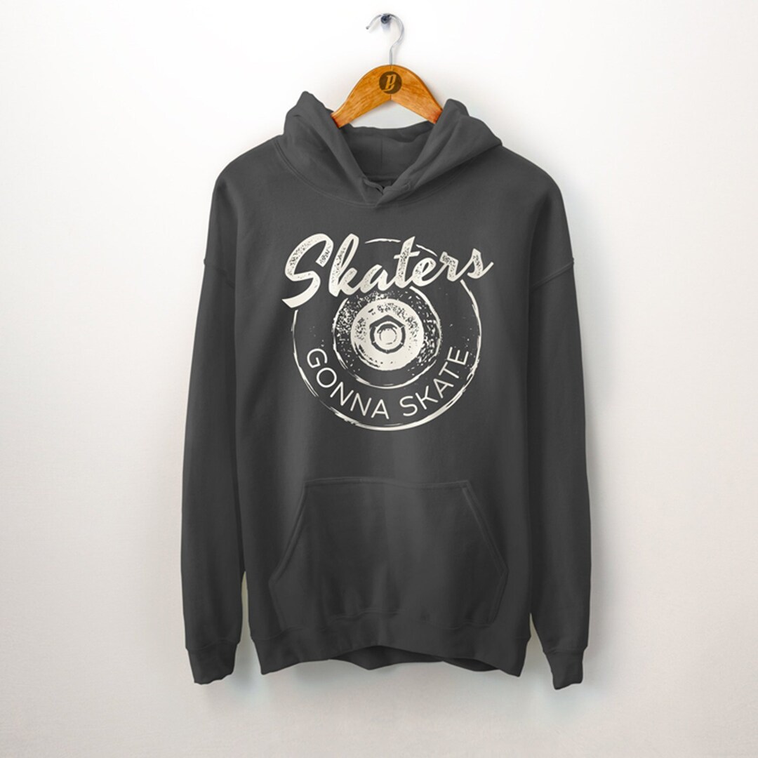 Skaters Gonna Skate Hoodie. Roller Skating. Roller Skate Party