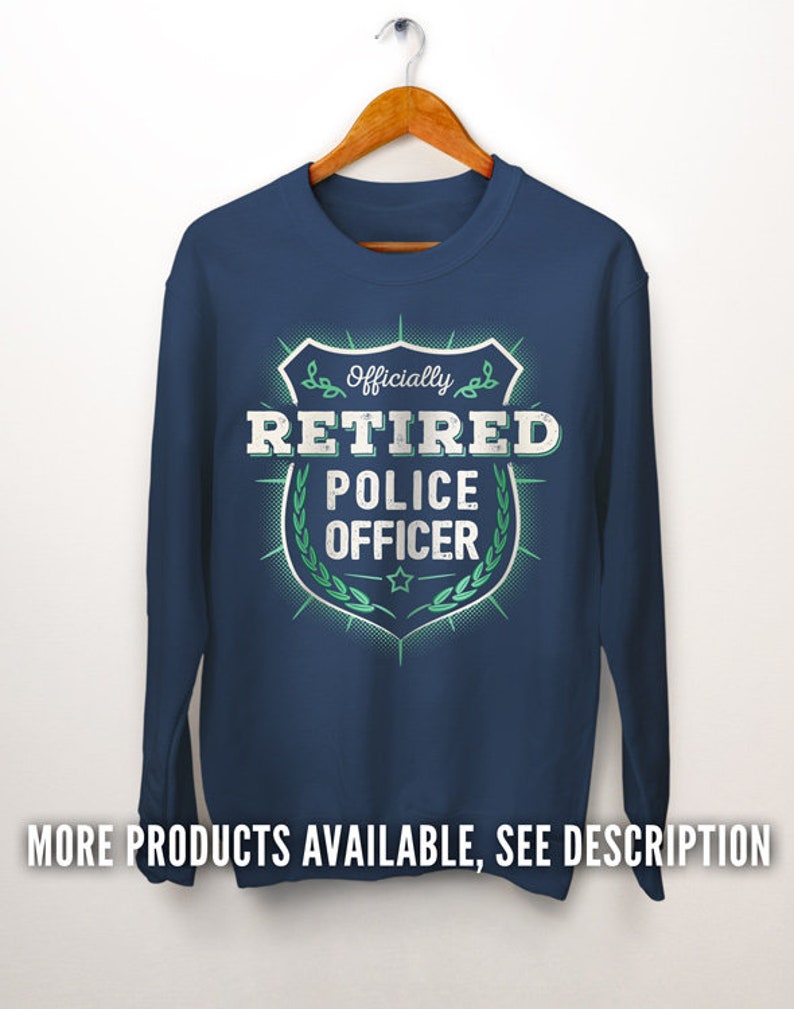Retirement Gift. Police Officer. Police retirement. Happy Etsy