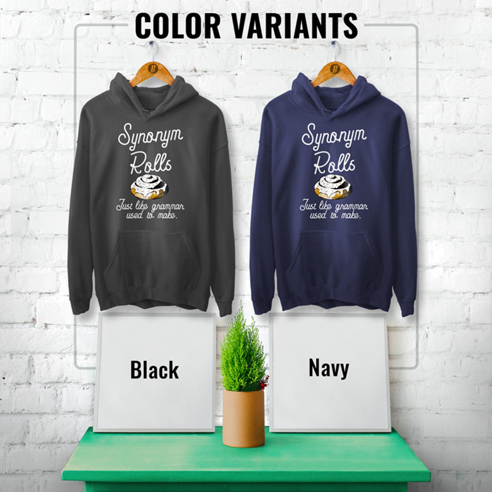 Synonym Rolls Hoodie. Literary Gifts. Librarian Gifts. Book Etsy