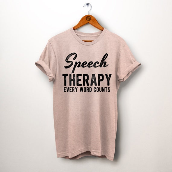 Speech Therapy Every Word Counts T Shirt Slp Pathologist Tee Speech Therapy Every Word Counts T Shirt Slp Pathologist Tee
