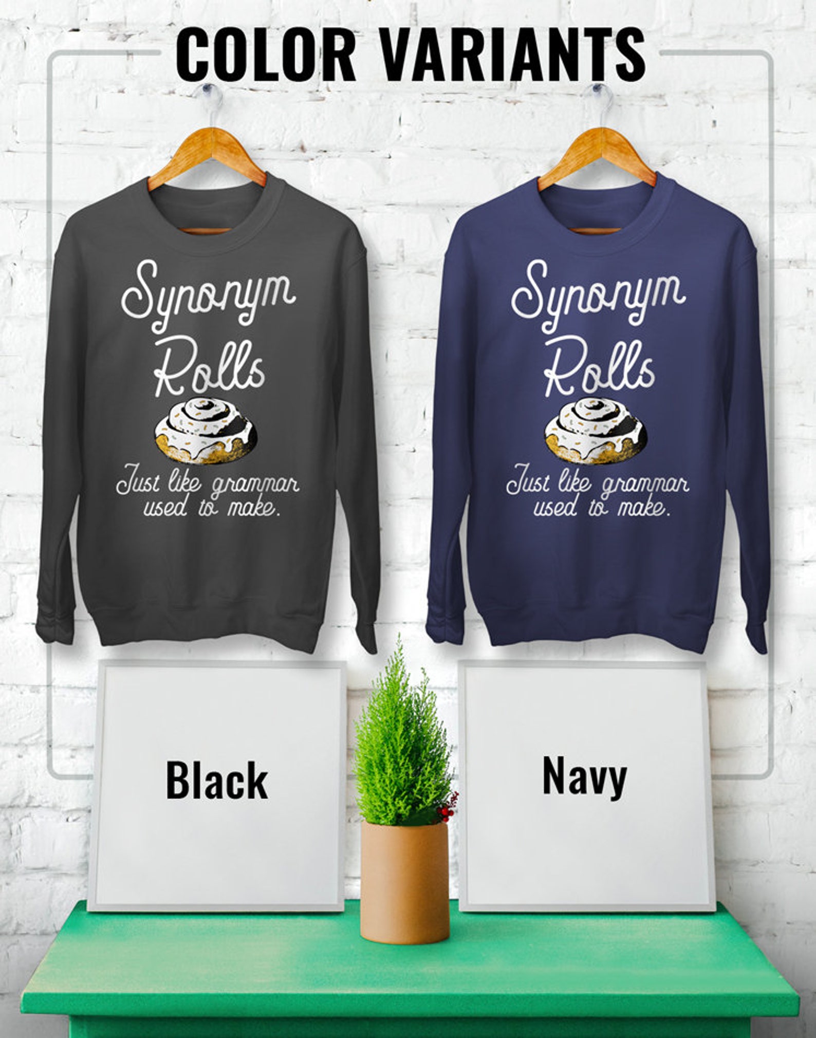 Synonym Rolls Sweatshirt. Book Lover Gift. Literary Gifts. Etsy