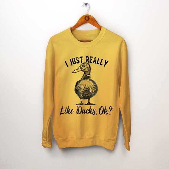 Duck Tshirt - I Just Really Like Ducks T-Shirt Duck Tshirt - I Just Really Like Ducks T-Shirt