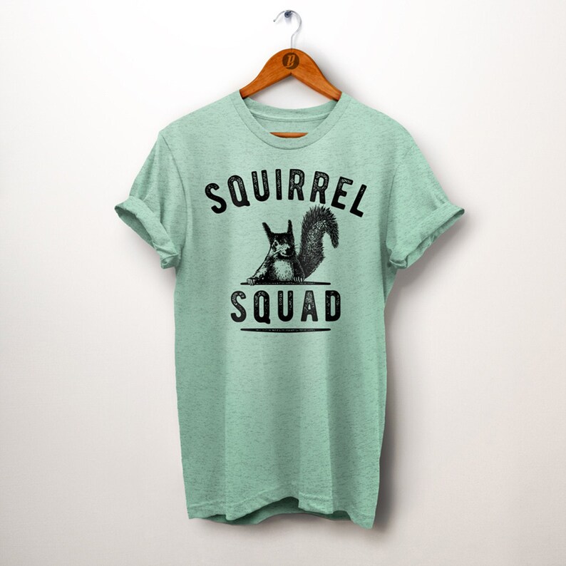 Squirrel Squad Shirt. Squirrel Gift. Squirrel Shirt. Squirrel - Etsy