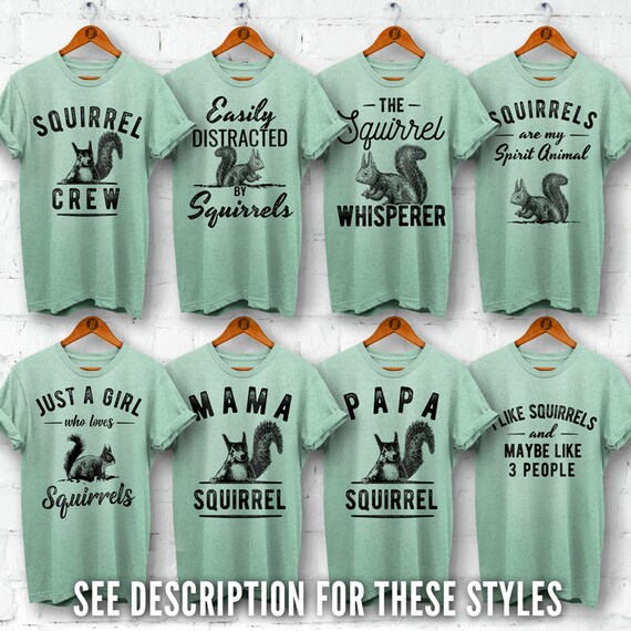 Squirrel Mama T-Shirt Cute Gift For Women And Girls T-Shirt Squirrel Mama T-Shirt Cute Gift For Women And Girls T-Shirt