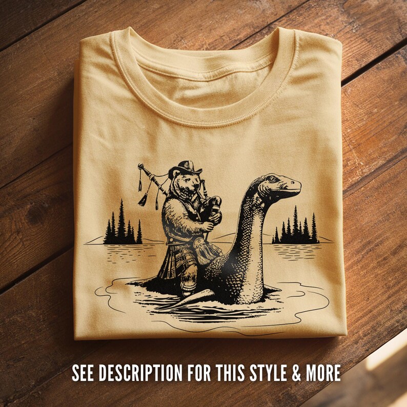 Country Music Funny Tshirt. Acoustic Guitar. Bear Shirt. Gift for Him