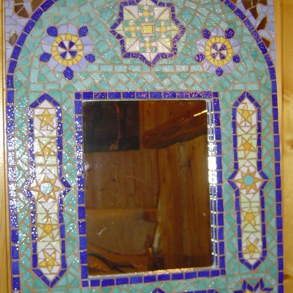 EN STOCK - Mon miroir à l'oriental en mosaique