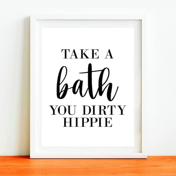 Funny Bath Quote Etsy Australia