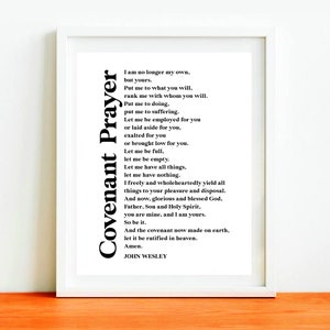 Covenant Prayer Printable John Wesley Bible Verse Christian Covenant Prayer Printable John Wesley Bible Verse Christian