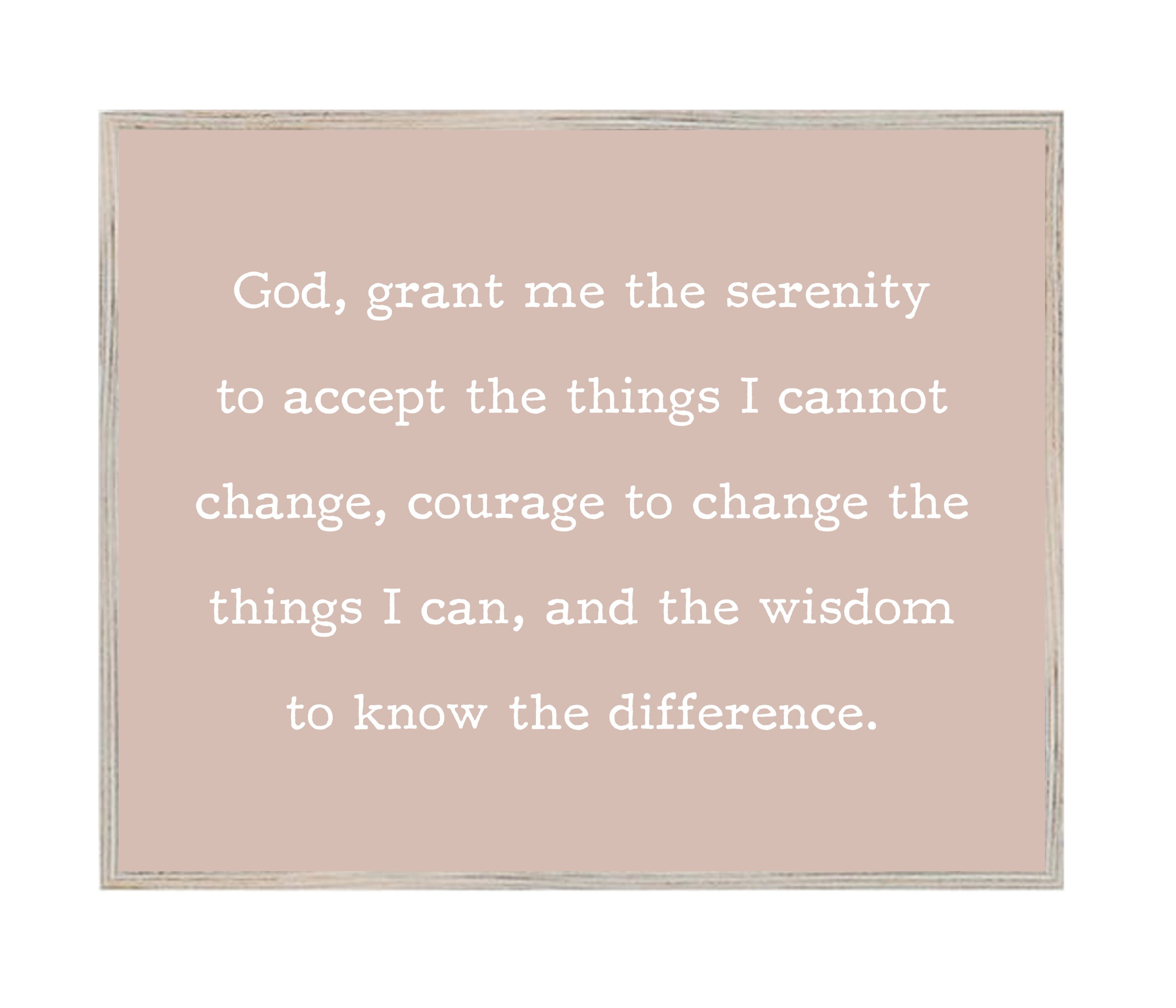 serenity prayer printable quote landscape bible verse etsy