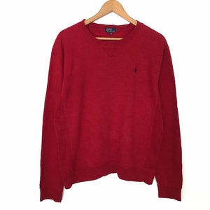Polo by Ralph Lauren Small Pony Embroidery Pullover Jumper Sweatshirt