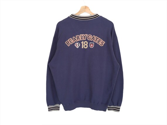 Pearly Gates Big Logo Sweater Spellout Sweatshirt Jumper Pullover