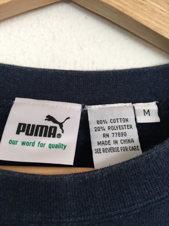 Puma Big Logo Sweater Spellout Pullover Jumper Sweatshirt Etsy Australia