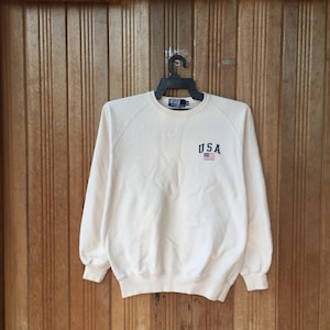 Polo By Ralph Lauren Pullover Jumper Sweatshirt Polo RL USA Vintage 90s