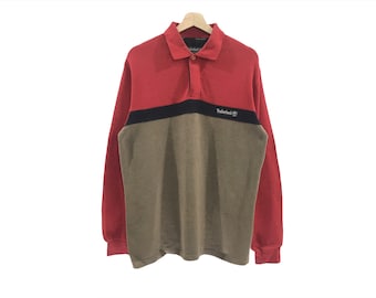 Timberland Small Logo Long Sleeve Shirt Spellout Sweatshirt Jumper Pullover