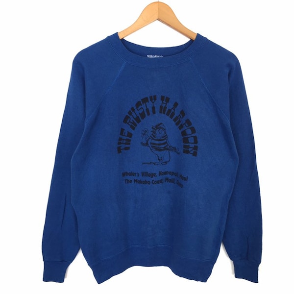 The Rusty Harpoon Spellout Pullover Jumper Sweatshirt