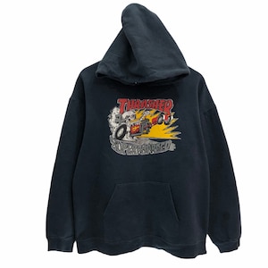 Thrasher Skateboard Spellout Pullover Jumper Sweater Hoodie