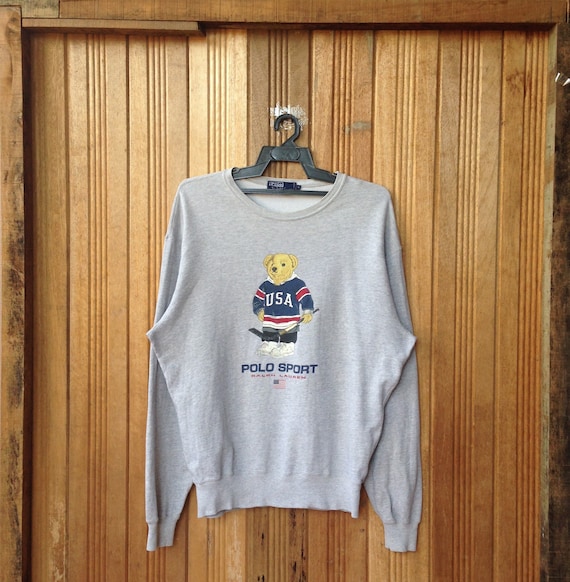 polo ralph lauren teddy sweatshirt