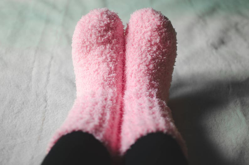 Exclusive thick fuzzy socks Etsy