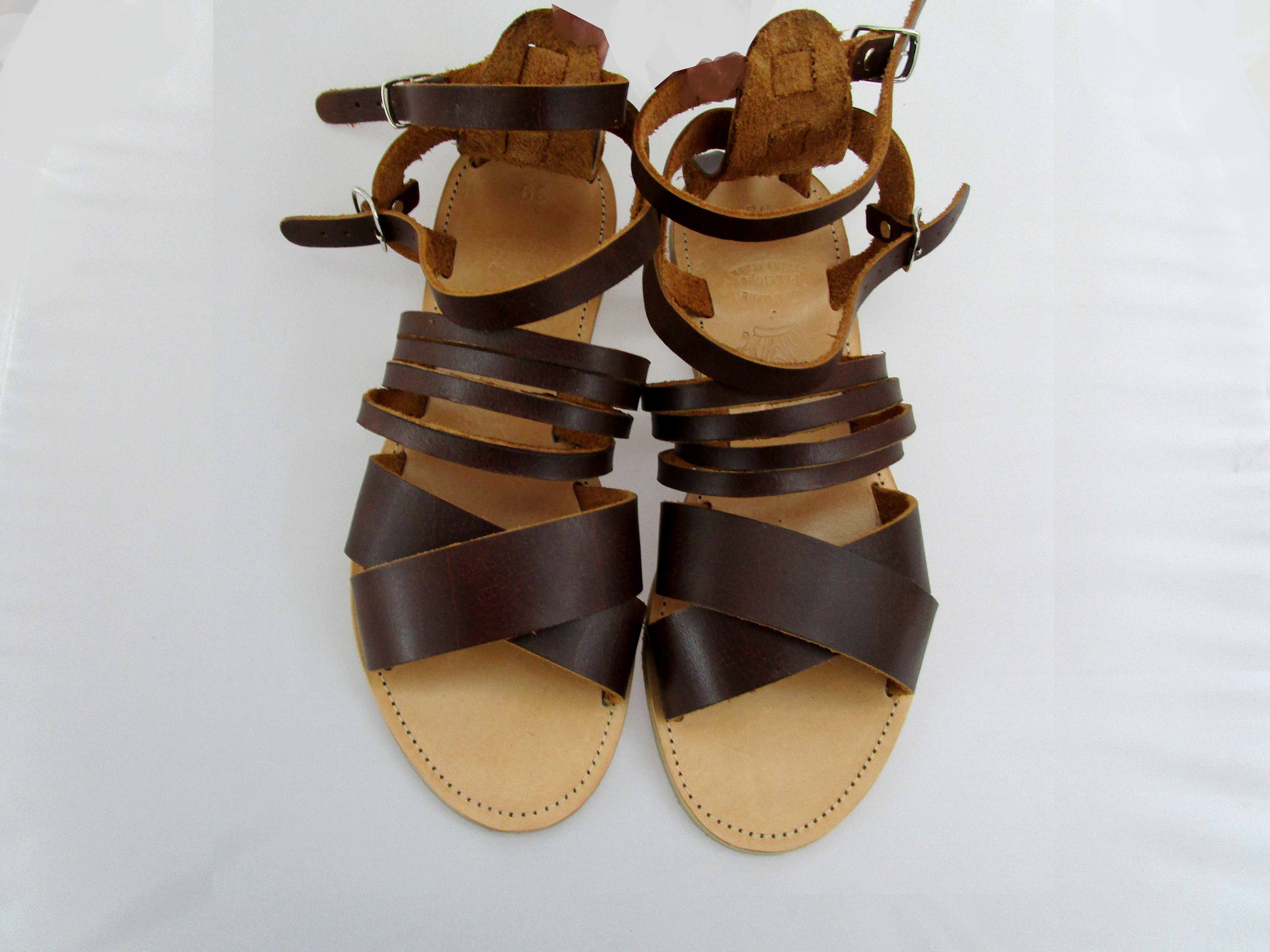 Greek sandals Roman sandals Leather sandals Ancient Greek | Etsy