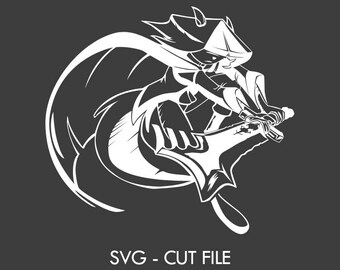 Polvo de una cola elísea - Archivo de corte vectorial SVG