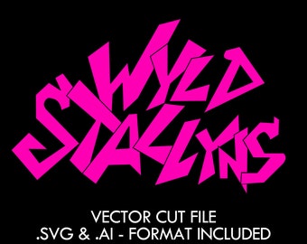 Logotipo de Wyld Stallyns: archivo de corte vectorial SVG/AI