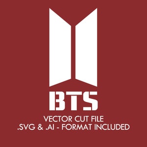 BTS Logo - SVG/AI Vector Cut file