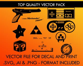 Archivo de corte SVG/AI premium, paquete de vectores FanArt/ClipArt (dibujado manualmente y probado en Cameo 3)