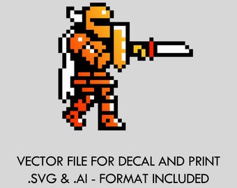 Iron Knuckle - FanArt - Archivo de corte vectorial SVG/AI. No es un vector trazado automáticamente, sino que se realizó manualmente con precisión para lograr un aspecto nítido y limpio.