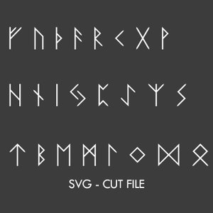 FUTHARK - File vettoriale SVG