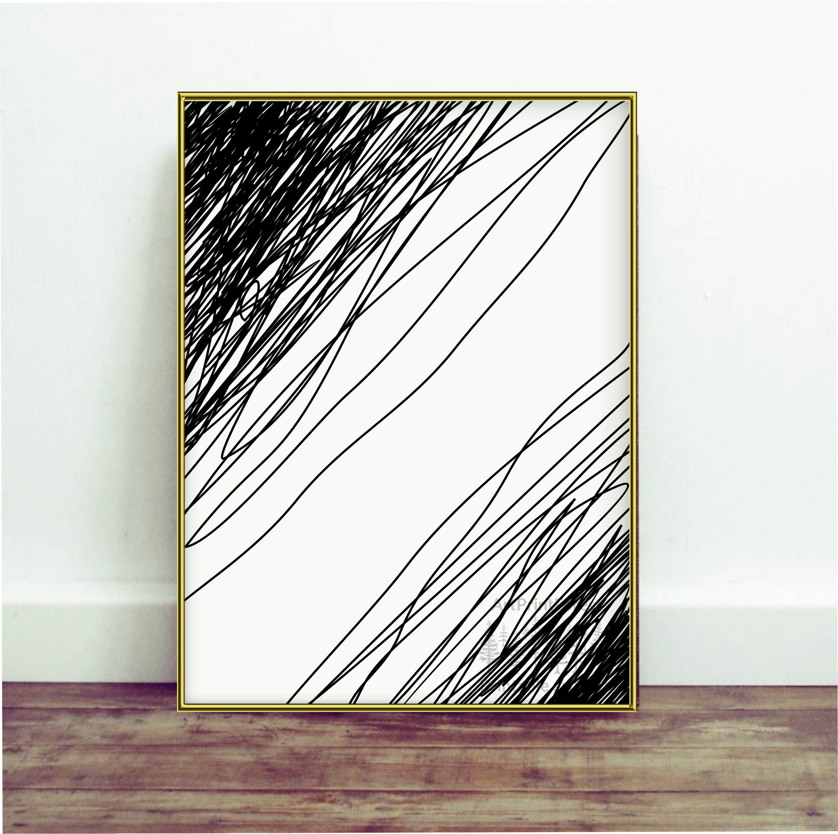 Modern Art Modern Home Interior Modern Wall Deco Wall | Etsy