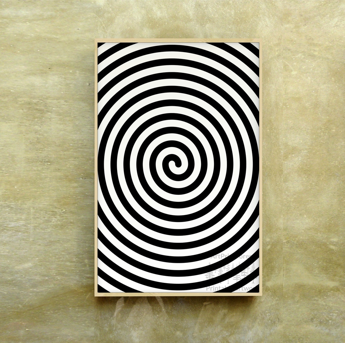 Optic Wall Poster Optic Art Poster Op Art Poster Optic | Etsy